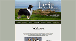 Desktop Screenshot of lyricaussies.com